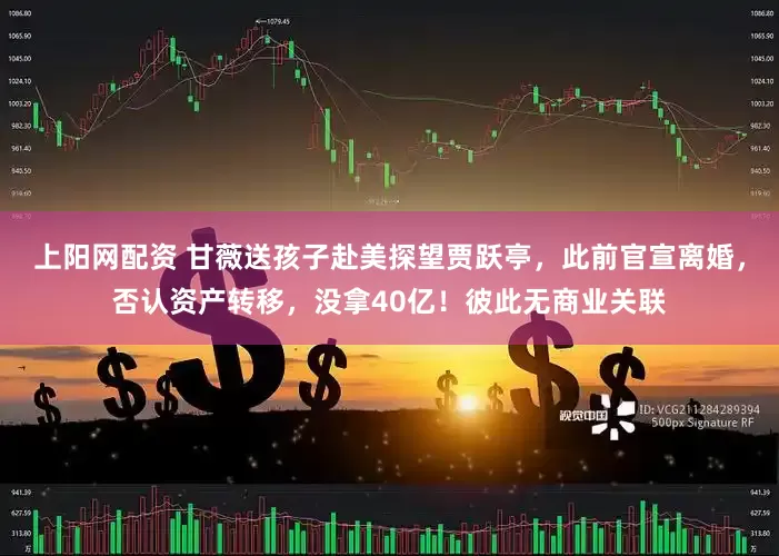 上阳网配资 甘薇送孩子赴美探望贾跃亭，此前官宣离婚，否认资产转移，没拿40亿！彼此无商业关联