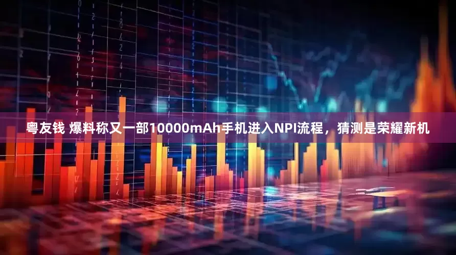 粤友钱 爆料称又一部10000mAh手机进入NPI流程，猜测是荣耀新机