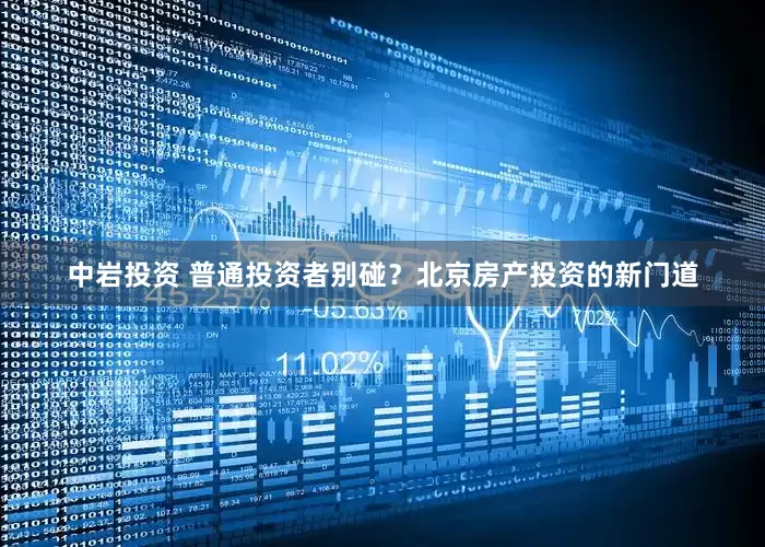 中岩投资 普通投资者别碰？北京房产投资的新门道